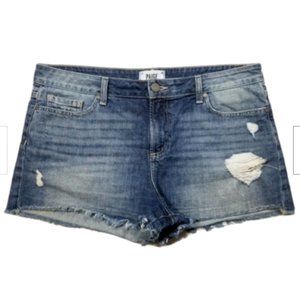 PAIGE Daryn Short Cut Off Jean Shorts 5482E1M